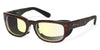 Ziena KAI Sunglasses | Size 52 / Dark Tortoise / BlueByrd Blue Light - Level 2 / Black