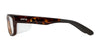 Ziena Kai Eyeglasses | Size 52 / Glossy Black / Clear / Black