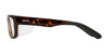 Ziena Kai Eyeglasses | Size 52 / Glossy Black / Clear / Black