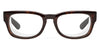 Ziena KAI Eyeglasses | Size 52 / Dark Tortoise / Clear / Black