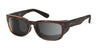 Ziena Kai Sunglasses | Size 52 / Tortoise / Extra Dark Gray (5.8%) / Black