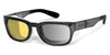 Ziena KAI Sunglasses | Size 52 / Smoke / Contrast Photochromic / Frost