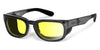Ziena KAI Sunglasses | Size 52 / Smoke / BlueByrd Blue Light - Level 3 / Black