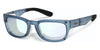 Ziena KAI Eyeglasses | Size 52 / Ocean / BlueByrd Blue Light Blocker / Frost