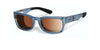 Ziena Kai Sunglasses | Size 52 / Ocean / Copper / Frost