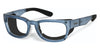 Ziena KAI Eyeglasses | Size 52 / Ocean / Clear / Black