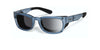 Ziena Kai Sunglasses | Size 52 / Ocean / Ultra Dark (0.5%) / Black