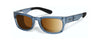 Ziena Kai Sunglasses | Size 52 / Ocean / Polarized Copper / Frost