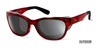Ziena Marina Sunglasses | Size 56 / Merlot / DARKshift™ Photochromic - Clr to DARK Gray / Black