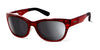 Ziena Marina Sunglasses | Size 56 / Merlot / Extra Dark Gray (5.8%) / Frost