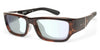 Ziena NEREUS Eyeglasses | Size 55 / Dark Tortoise / BlueByrd Blue Light Blocker / Frost