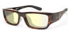 Ziena NEREUS Sunglasses | Size 55 / Dark Tortoise / BlueByrd Blue Light - Level 2 / Frost