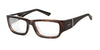 Ziena Nereus Eyeglasses | Size 55 / Tortoise / Clear / Frost