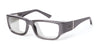 Ziena Nereus Eyeglasses | Size 55 / Titan / Clear / Frost