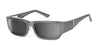 Ziena Nereus Sunglasses | Size 55 / Titan / Gray +1.50 / Frost
