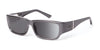 Ziena Nereus Sunglasses | Size 55 / Titan / Extra Dark Gray (5.8%) / Frost