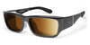 Ziena NEREUS Sunglasses | Size 55 / Titan / Copper / Black