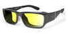 Ziena NEREUS Sunglasses | Size 55 / Titan / BlueByrd Blue Light - Level 3 / Black