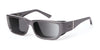 Ziena Nereus Sunglasses | Size 55 / Titan / Polarized Gray / Black