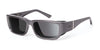 Ziena Nereus Sunglasses | Size 55 / Titan / Extra Dark Gray (5.8%) / Black