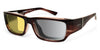 Ziena NEREUS Sunglasses | Size 55 / Veneer - No Nose Pads / Contrast Photochromic / Frost