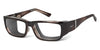 Ziena NEREUS Sunglasses | Size 55 / Veneer - No Nose Pads / Extra Dark Gray (5.8%) Waiver Required - Category 4 / Black