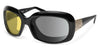 Ziena OASIS Sunglasses | Size 61 / Glossy Black / Contrast Photochromic / Frost