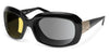 Ziena OASIS Sunglasses | Size 61 / Glossy Black / Contrast Photochromic / Black