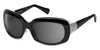Ziena OASIS Sunglasses | Size 61 / Glossy Black / Gray (12%) / Frost