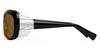 Ziena OASIS Sunglasses | Size 61 / Dark Tortoise / BlueByrd Blue Light - Level 3 / Black