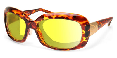 Ziena OASIS Sunglasses Dark Tortoise / BlueByrd Blue Light - Level 3 / Frost