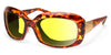 Ziena OASIS Sunglasses | Size 61 / Dark Tortoise / BlueByrd Blue Light - Level 3 / Black