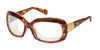 Ziena Oasis Eyeglasses | Size 61 / Tortoise / Clear / Frost