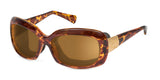 Ziena Oasis Sunglasses Tortoise / Polarized Copper / Black