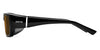 Ziena SEACREST Sunglasses | Size 54 / Dark Tortoise / BlueByrd Blue Light - Level 3 / Black