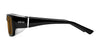 Ziena Seacrest Sunglasses | Size 54 / Glossy Black / Gray / Black