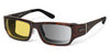 Ziena SEACREST Sunglasses | Size 54 / Dark Tortoise / Contrast Photochromic / Black