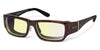 Ziena SEACREST Sunglasses | Size 54 / Dark Tortoise / BlueByrd Blue Light - Level 2 / Black