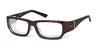 Ziena Seacrest Eyeglasses | Size 54 / Tortoise / Clear / Frost