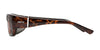 Ziena Seacrest Eyeglasses | Size 54 / Glossy Black / Clear / Black