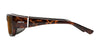 Ziena Seacrest Sunglasses | Size 54 / Glossy Black / Gray / Black
