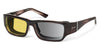 Ziena SEACREST Sunglasses | Size 54 / Veneer - No Nose Pads / Contrast Photochromic / Black
