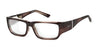 Ziena Seacrest Eyeglasses | Size 54 / Veneer / Clear / Frost