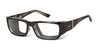 Ziena Seacrest Eyeglasses | Size 54 / Veneer / Clear / Black