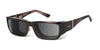 Ziena Seacrest Sunglasses | Size 54 / Veneer / Extra Dark Gray (5.8%) / Black