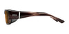 Ziena Seacrest Sunglasses | Size 54 / Glossy Black / Gray / Black