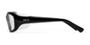 Ziena Verona Eyeglasses | Size 58 / Glossy Black / Clear / Black