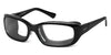 Ziena VERONA Eyeglasses | Size 58 / Glossy Black / Clear +1.50 / Black