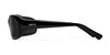 Ziena Verona Sunglasses | Size 58 / Glossy Black / Gray / Black