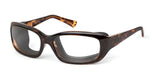 Ziena Verona Eyeglasses Tortoise / Clear +2.50 / Black